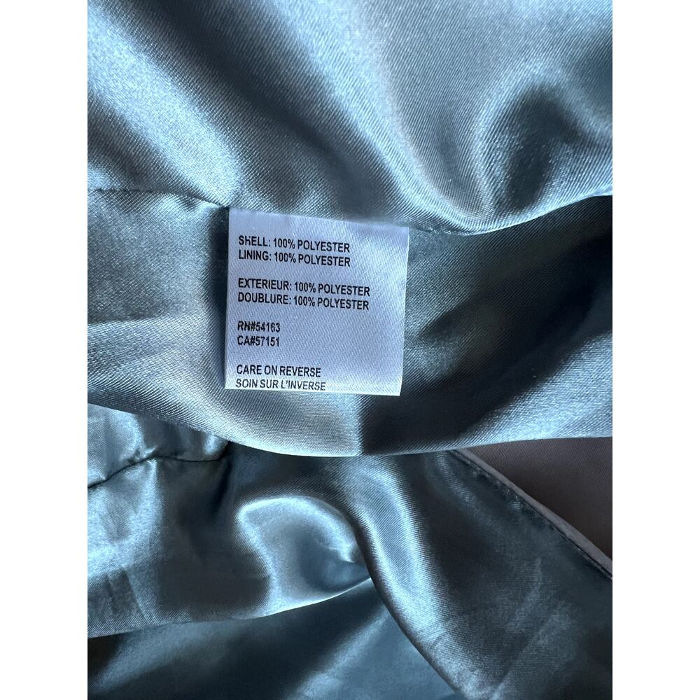 NWOT Calvin Klein blush pink belted water resistant trench coat size S - Picture 11 of 11